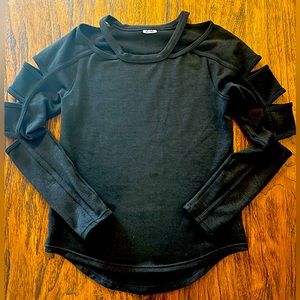 Jo + Jax small adult black long sleeve shirt
